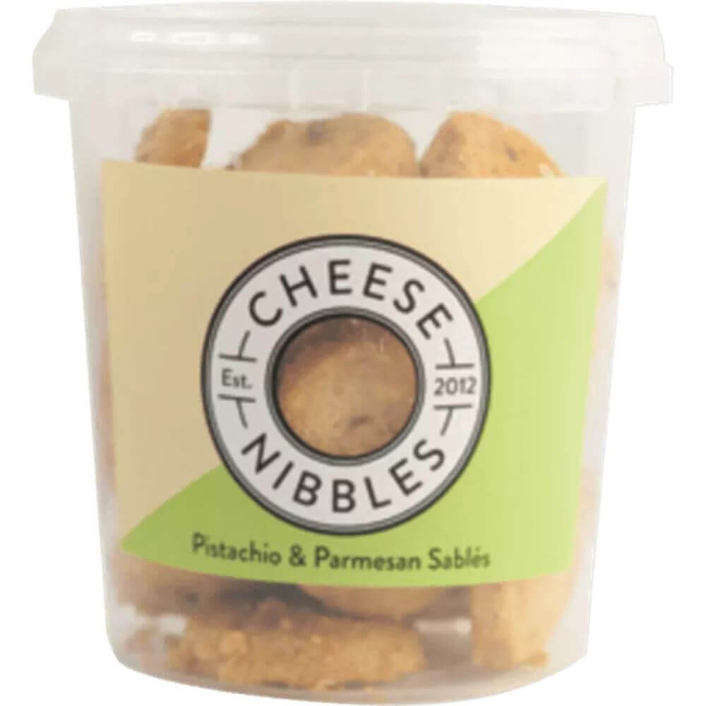 Cheese Nibbles Pistachio and Parmesan Sables 120g